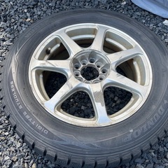 16インチ スタッドレス+ホイール 4本セット 215-60-16 PCD100・114.3 5穴 マルチ の画像