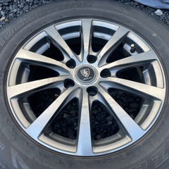 ブリヂストン ブリザックDM-V1 215-70-16 4本セット デリカにて使用の画像