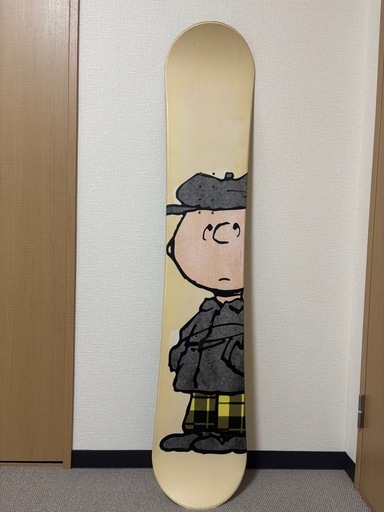 スノーボード 板 チャーリーブラウン SNOOPY PEANUTS