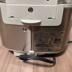 タイガー IH炊飯ジャー（2017年製）の画像