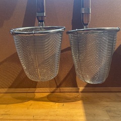 ②手持ちつきザル　２個セットの画像