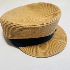 ★黒リボンキャスケットの画像