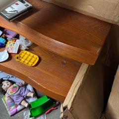 欅 囲炉裏机と椅子セット 椅子4つと机の画像