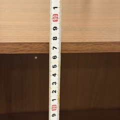 カラーボックス　ブラウンの画像