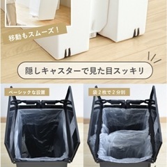 SOLOW ゴミ箱　45L 2個の画像