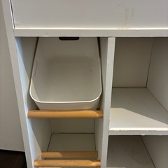 子供用本棚（手作り）の画像