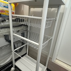 ニトリ  スリムワゴン キッチンの画像