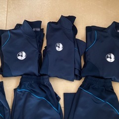 未使用に近い‼️　流山おおたかの森中学校　ジャージ　体操服　9着まとめ売り‼️ の画像