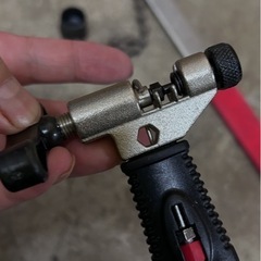 スプロケ外しとチェーンカッター　工具の画像