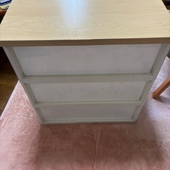 三段収納ケースの画像