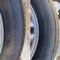 【使用 3月半】 R56 MINI純正15インチ 夏タイヤ＋コーティング済ミシュランBMW認証の画像