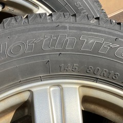 軽自動車　　スタッドレス　アルミホイルセットの画像