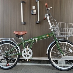 美品　Topone 折りたたみ自転車 20インチ 6段変速付きの画像