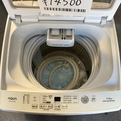 アクア洗濯機　2021 7キロの画像