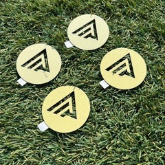 【未使用】デルタフォース センターキャップ オーナメント カーキ 緑 4枚セットの画像