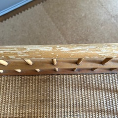 籐製ワゴンの画像