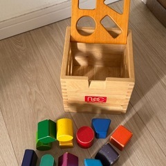 ニチガン ドロップインザボックス 型はめパズルの画像