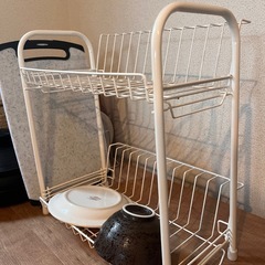 ニトリ　水切りラックの画像