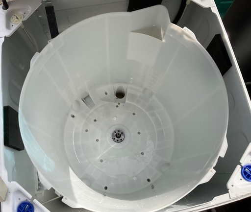 【RKGSE-452】特価！ハイアール/5.5kg全自動洗濯機/JW-C55D/中古/2022年製/洗濯槽分解清掃済み/弊社近隣無料配