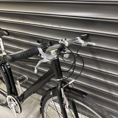 クロスバイク　オートライト付きの画像