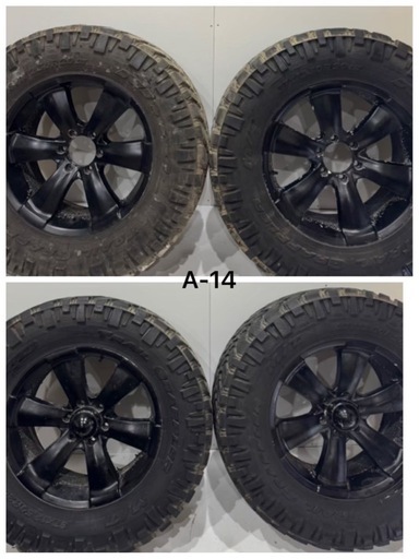 サマータイヤSALE！［美品] NITTO TRAIL GRAPPLER ニットー 37x12.50R 20LT 20インチ 4本 7分山 13年製 中古相場 ¥66,000クレジット決済可