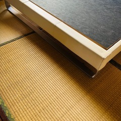 イタリアンレザー ダブルベッドフレームの画像