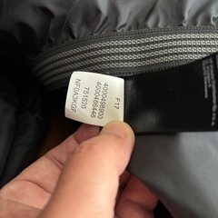 ノースフェイス　ダウンジャケットXL 550 黒の画像