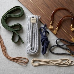 未使用多数】洋裁資材セット｜YKKファスナー・バッグ持ち手・バイアステープ他の画像