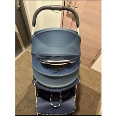 【レインカバー付き】　SmartAngel ベビーカー A型ベビーカーの画像