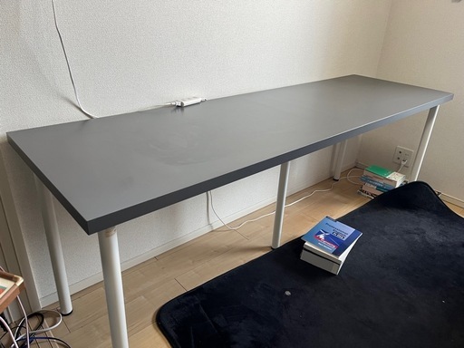 IKEA LAGKAPTEN / ADILS テーブル 200×60cm