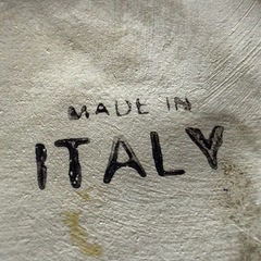 【引取限定】1点限り!! 犬の置物 ボクサー犬 イタリア製 オス 全高78cm 配送応相談の画像