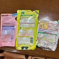 詰め替えパック3点 クレンジングオイル エマール キレイキレイの画像