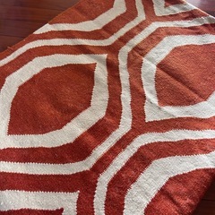 Rugvista 赤白ラグ【取引中】の画像