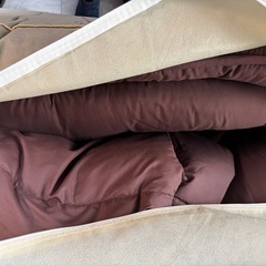 早い者勝ち！布団セット【ブラウン】の画像