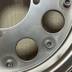 モンキーゴリラ用武川8インチアルミホイールタイヤ前後1台分セット美品検ダックスシャリーカブの画像