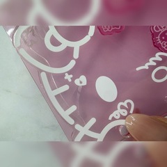 【A8サイズ/3穴】ハローキティ シール帳バインダー ♡♡の画像