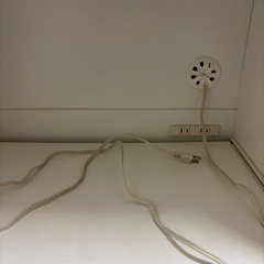 ニトリ レンジボード キッチン収納 ホワイトの画像