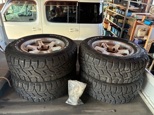 ハイラックス プラド ランクルTOYO TIRES OPEN COUNTRY RT 265/65/17