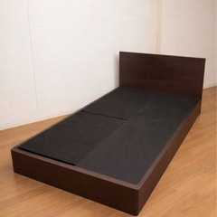 シングルベッドフレーム　マットレスおまけの画像