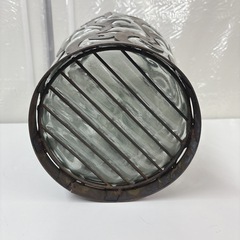 【🐤買取市場 柴田店】 I373 🌈 アンティーク輸入品 大型フラワーベース ⭐ クリーニング済の画像