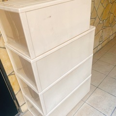 【東成区】収納ケース4つセットの画像