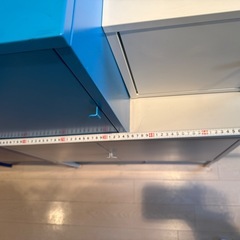 IKEA  ステンレスキャビネット　3個セットの画像