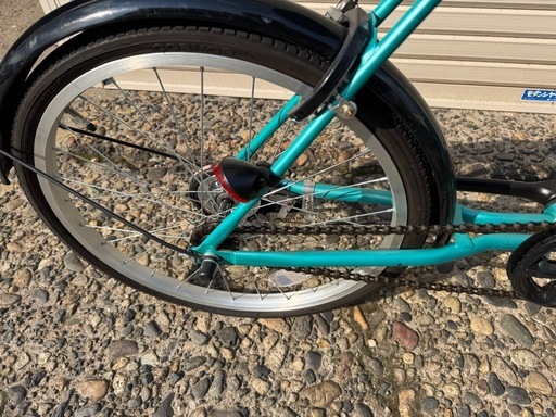 おしゃれミニベロ自転車 20インチ 美品 すぐ乗れます