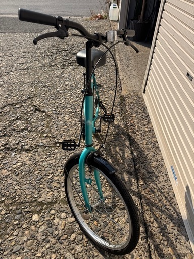 おしゃれミニベロ自転車 20インチ 美品 すぐ乗れます