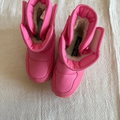 スノーシューズ 16cm ピンクの画像