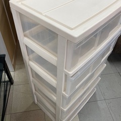 5段プラケース　収納ケース　中古　リサイクルショップ宮崎屋　住吉店26.3.21の画像