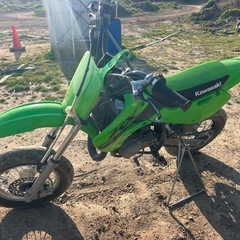 KX65 2023年　KAWASAKI　カワサキ　２スト　ツースト　モトクロス　モトクロッサ　バイク　オフロードの画像