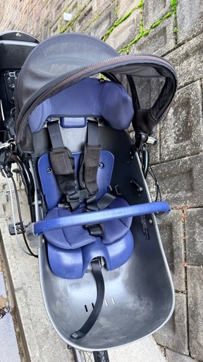 パナソニックミニDX チャイルドシート2台付き電動自転車