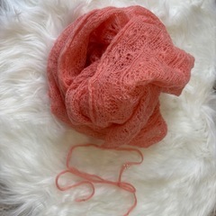 新生児写真撮影用小物 2点セット ベビー用　ラップ  かわいい真珠ヘッドバンド の画像