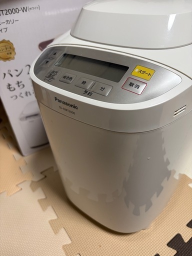 決定しました！パナソニック ホームベーカリー SD-BMT2000 
